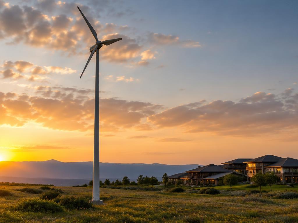 MAGNUM wind turbine for residential and commercial applications